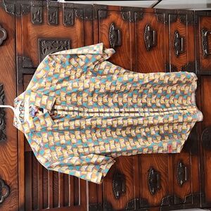 Robert Graham short sleeve men's shirt,  sz. L